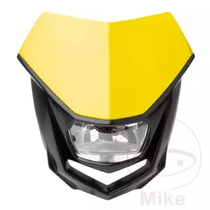 Polisport Halo prednja svjetiljka, crna i žuta-1