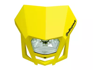 Plaque phare POLISPORT LMX jaune-1