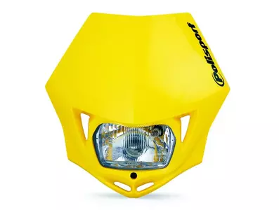 Polisport MMX prednja svjetiljka za prednje svjetlo, žuta-1