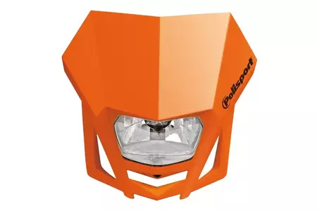 Polisport LMX predná kapotáž lampa oranžová-1