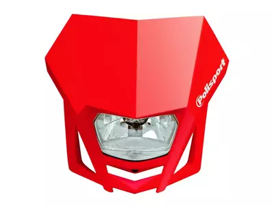 Lampa przednia owiewka Polisport LMX czerwona-1