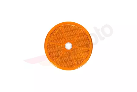 Reflector oranje rond 60 mm - 102040