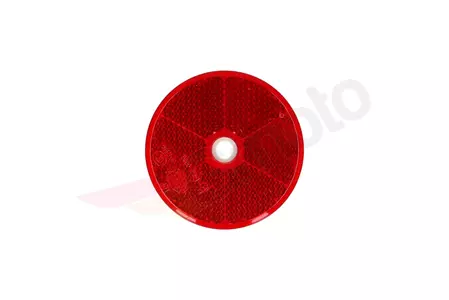 Reflektor röd rund 60 mm - 8RA 002 014-232