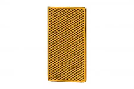 Reflector amarillo rectangular 105x55x7,4 mm - 8RB 004 713-001