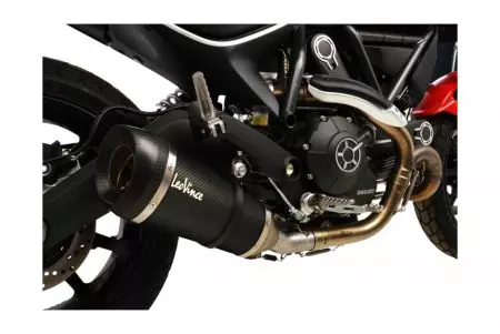 Leo Vince Factory S Silenciador Slip-On de Carbono Ducati Scrambler 800 15-16-8