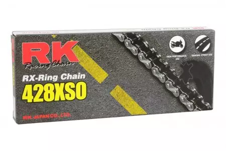 Łańcuch napędowy RK 428XSO/090 otwarty z zapinką - 428XSO-90-CL