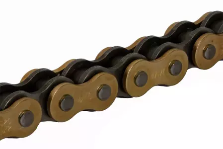 DID 520 VX2 106 X-Ring G&B open drive chain with clasp gold-2