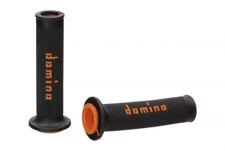 Domino Offroad sort-orange åbne styrehåndtag-1