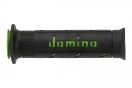 Domino manetki kierownicy XM2 Cross czarno-zielone otwarte-2