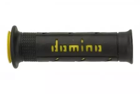 Palette per manubrio Domino XM2 Cross nere e gialle aperte-2