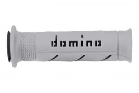 Domino manetki kierownicy XM2 Cross szaro-czarne otwarte-1