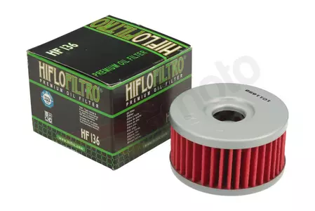 Filtro de óleo HifloFiltro HF 136 Beta/Suzuki - HF136