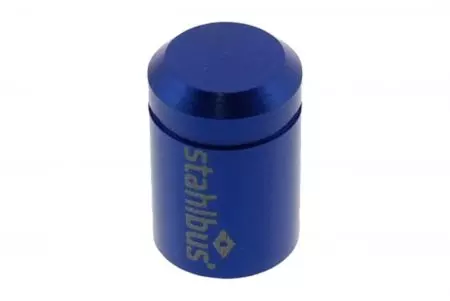 Ventilačný uzáver z modrého eloxovaného hliníka - SB-180011-BL