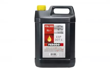 FERODO liquido per freni DOT 4 ESP 5 l-1