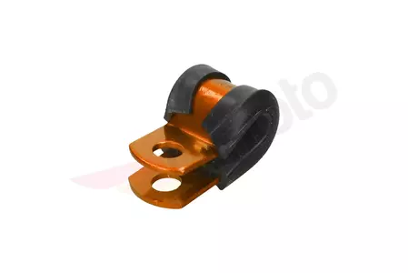 Pro Bolt JMT 6 mm bremseledningsholder orange - PCLIP11O