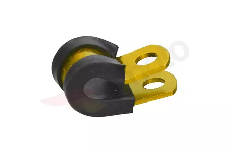 Držiak brzdovej rúrky Pro Bolt JMT 6 mm zlatý-2