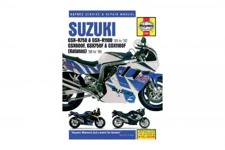 Livre d'entretien Haynes Suzuki - 2055