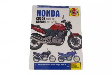 Książka serwisowa Haynes Honda -2