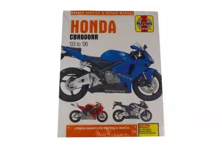 Książka serwisowa Haynes Honda -2