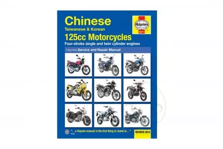 Książka serwisowa motocykle chińskie, tajwańskie i koreańskie 125 cm3