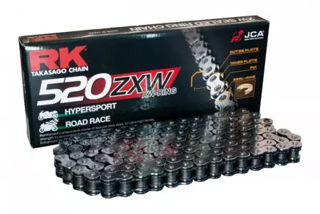 Drivkedja RK 520 ZXW 116 XW-Ring öppen med klackar - 520ZXW-116-CLF