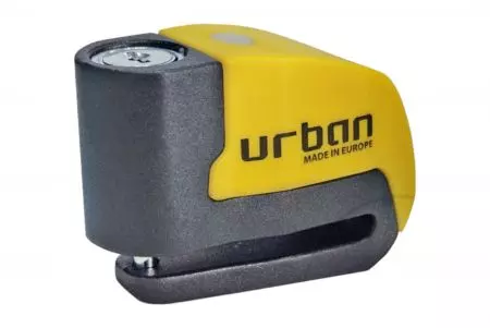 Blokada hamulcowa z alarmem Urban 6mm żółta