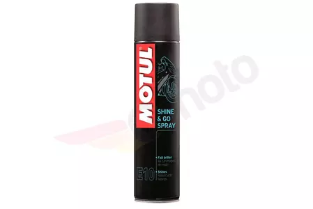 Hochglanztiefenpflege Motul E10 Shine & Go spray 400 ml - 103175