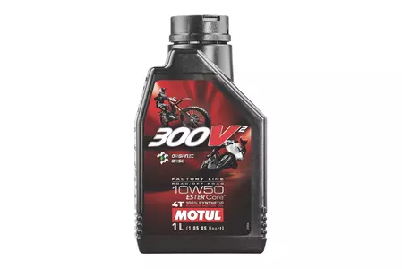 Olej silnikowy Motul 300V2 Fl 4T 10W50 Syntetyczny 1 l