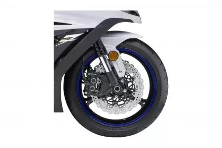 Nálepka ráfik kolesa modrý reflexný - RS-B/A