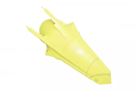 Guardabarros trasero Polisport amarillo fluorescente-1