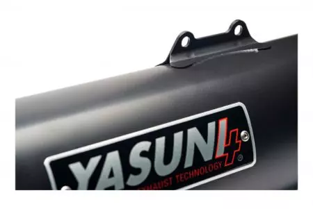 Ispušni lonac Yasuni Maxiscooter TUB654BC crni ugljik Honda SH 300-4