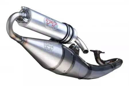 Leo Vince Håndlavet TT aluminium 4075 komplet udstødningssystem Piaggio Gilera Aprilia-3