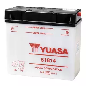 Akumuliatorius Yuasa estándar de 12V y 18Ah 51814