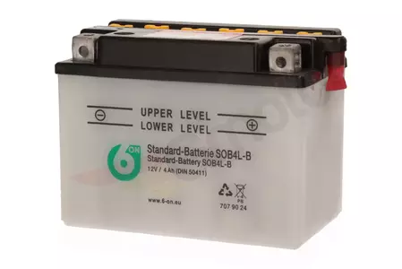 Standardna baterija 12V 4 Ah 6-ON YB4L-B Proizvod povučen iz ponude-2