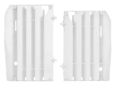Polisport Honda CRF 450 grile radiator 09-12 alb