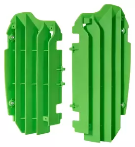 Mřížky chladiče Polisport Kawasaki zelené