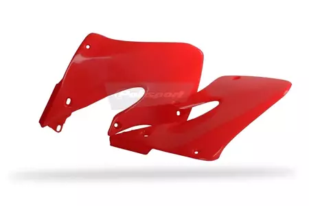 Komplet osłon chłodnicy Polisport Honda CR 125 250 czerwony jaskrawy - 8417000003
