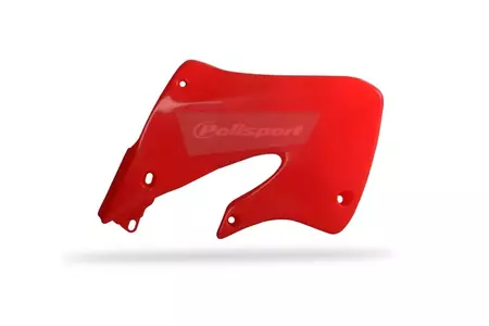 Set protezioni radiatore Polisport Honda CR 125 250 rosso brillante-2