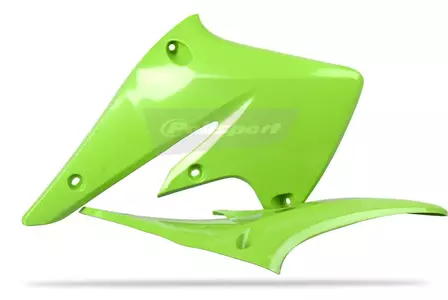 Komplet osłon chłodnicy Polisport Kawasaki KX 250 04-05 zielony 05 - 8410500007