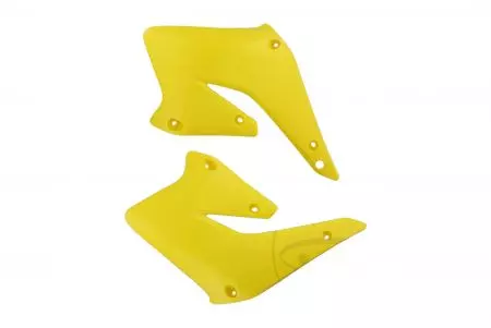 Komplet osłon chłodnicy Polisport Suzuki RM-Z 250 żółty 01 - 8410400001