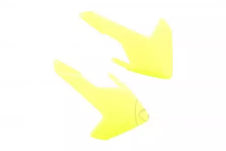 Komplet osłon chłodnicy Polisport Husqvarna FC FE TC TE TX żółty fluorescencyjny - 8418100004
