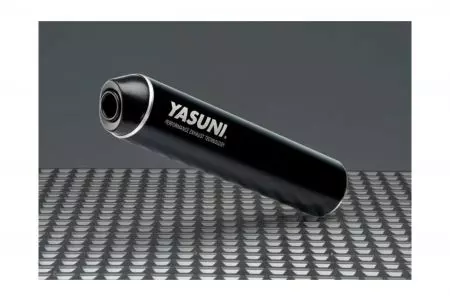 Yasuni R1 Max uitlaatdemper zwart aluminium TUB808XB-2