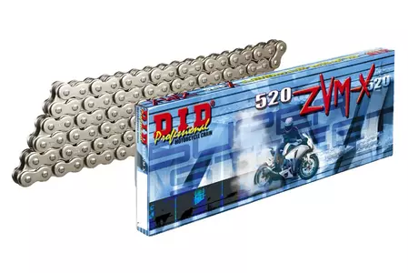 DID 520 ZVMX 1-links aandrijfketting zilver-1