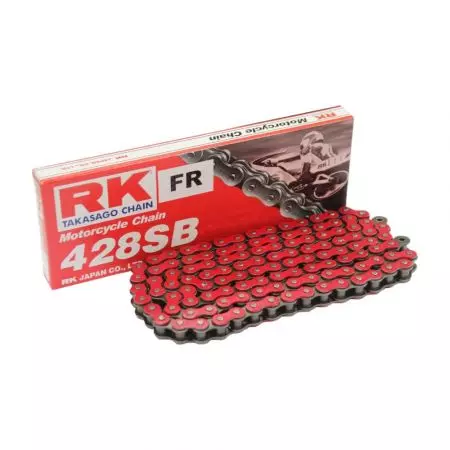 Corrente de acionamento RK RT428SB vermelho 1 elo - RT428SB-1-CL