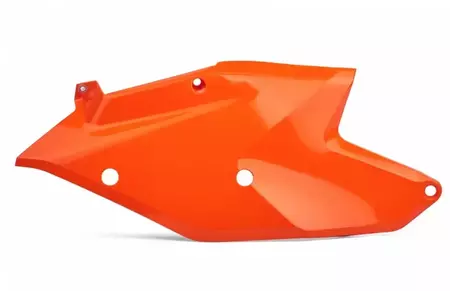 Juego de tapas laterales de plástico Polisport naranja-1