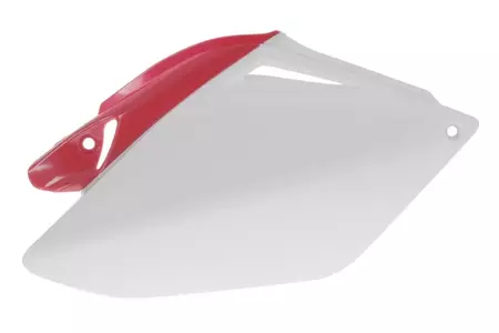 Polisportin muoviset sivusuojukset punainen 04-valkoinen sarja-2