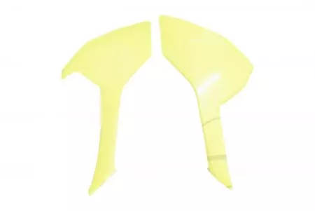 Plastikinių šoninių dangtelių rinkinys "Polisport", geltonos fluorescencinės spalvos - 8418200004