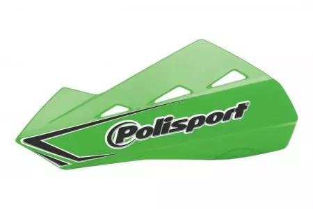Polisport QWEST hand guard set without mountings green 05-1
