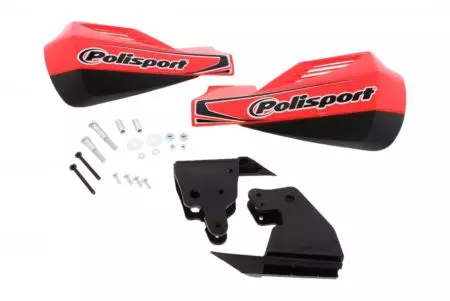 Polisport MX Rocks Honda CRF 450 червен 04 комплект предпазители за ръце - 8306400052