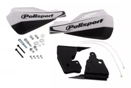Polisport MX Rocks Honda CRF 250 450 set de protecție a mâinilor alb - 8306400053